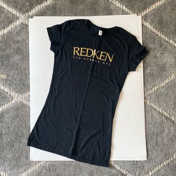 Redken graphic T-shirt gold 50th edition - Picture 1 of 3